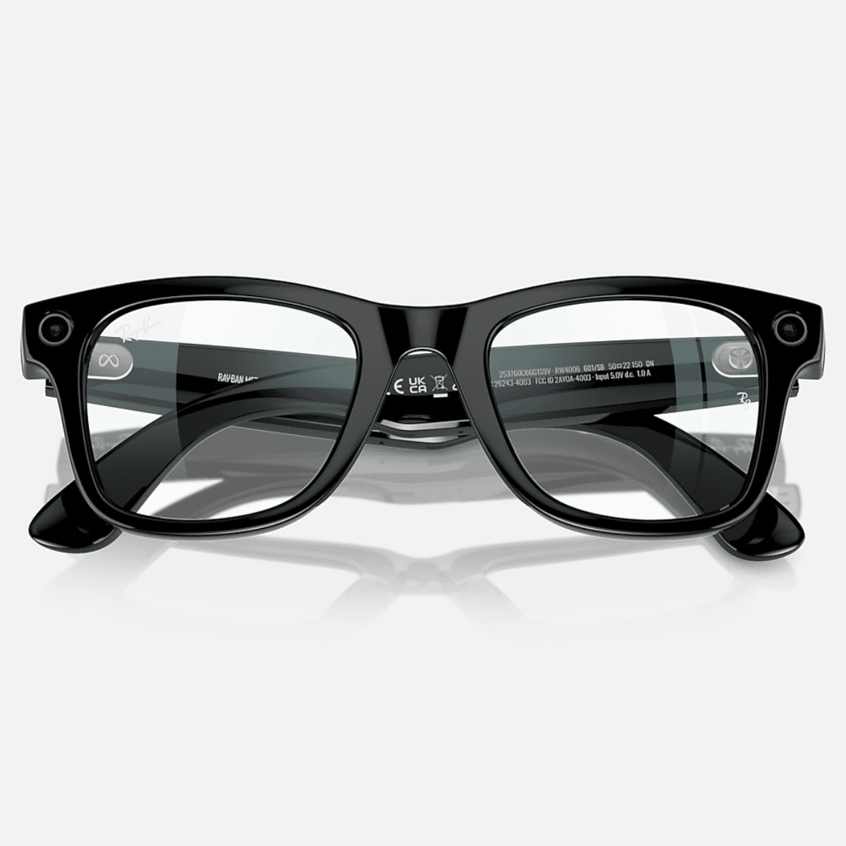 Ray-Ban Meta Wayfarer Gen 1 - RW4006 - Brand New-Clear (#ffffff)-32GB 3