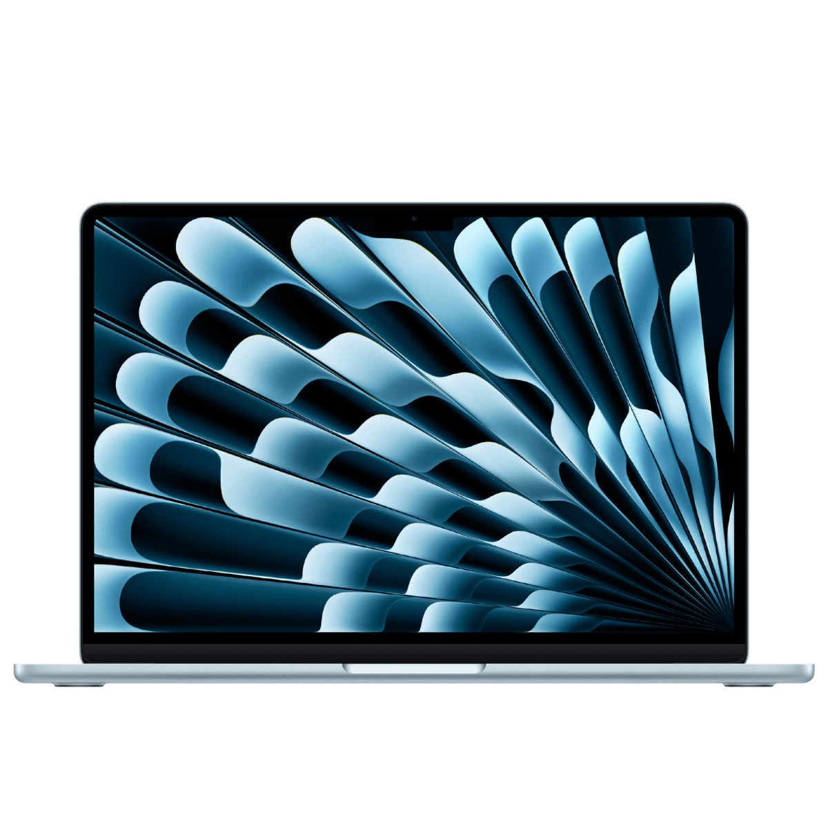 Apple MacBook Air (M4, 13-Inch) - 2025 - Brand New-Sky-Blue (#bed1ed)-256GB SSD 1