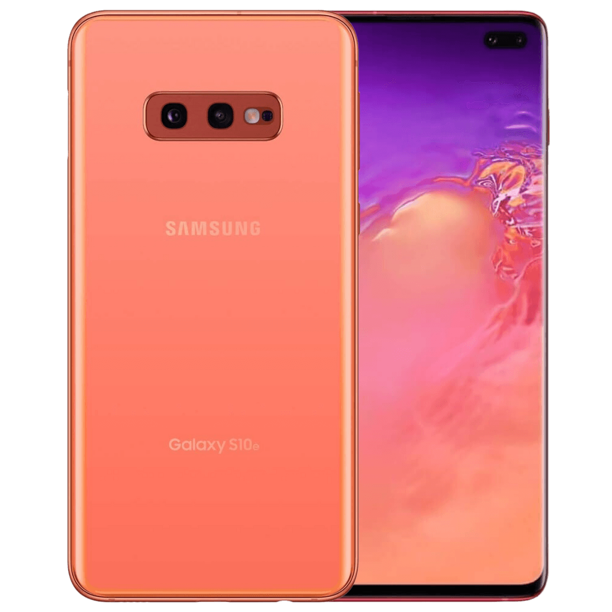 Samsung Galaxy S10e - Unlocked - Good-Flamingo-Pink (#e37764)-128GB 1