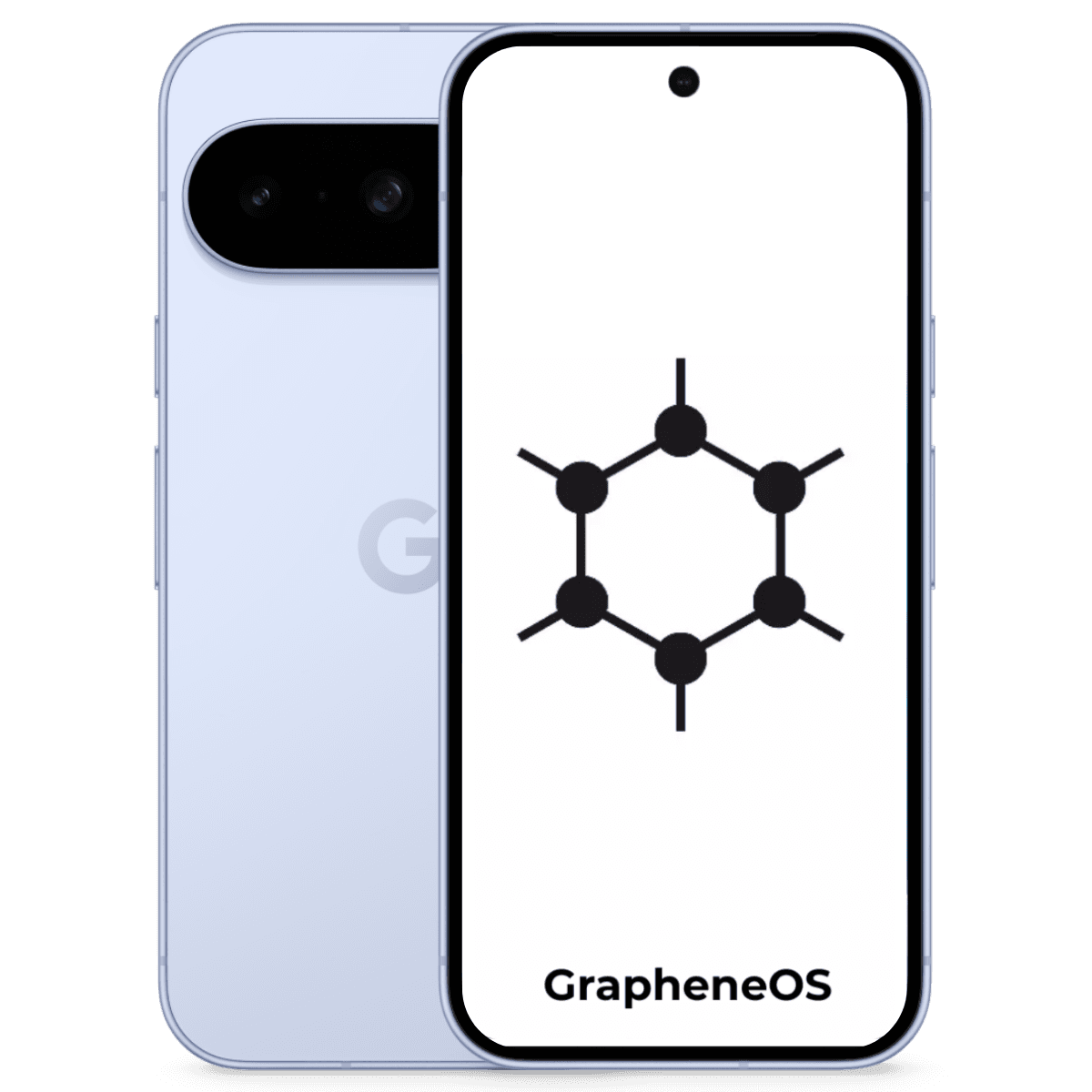 Google Pixel 10 Graphene OS - Unlocked - Excellent-Frost (#edebfb)-128GB 1