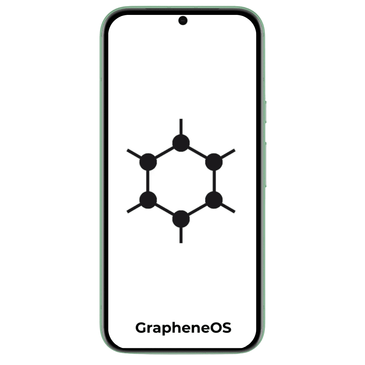 Google Pixel 8a GrapheneOS - Unlocked - Excellent-Green (#05e684)-128GB 5