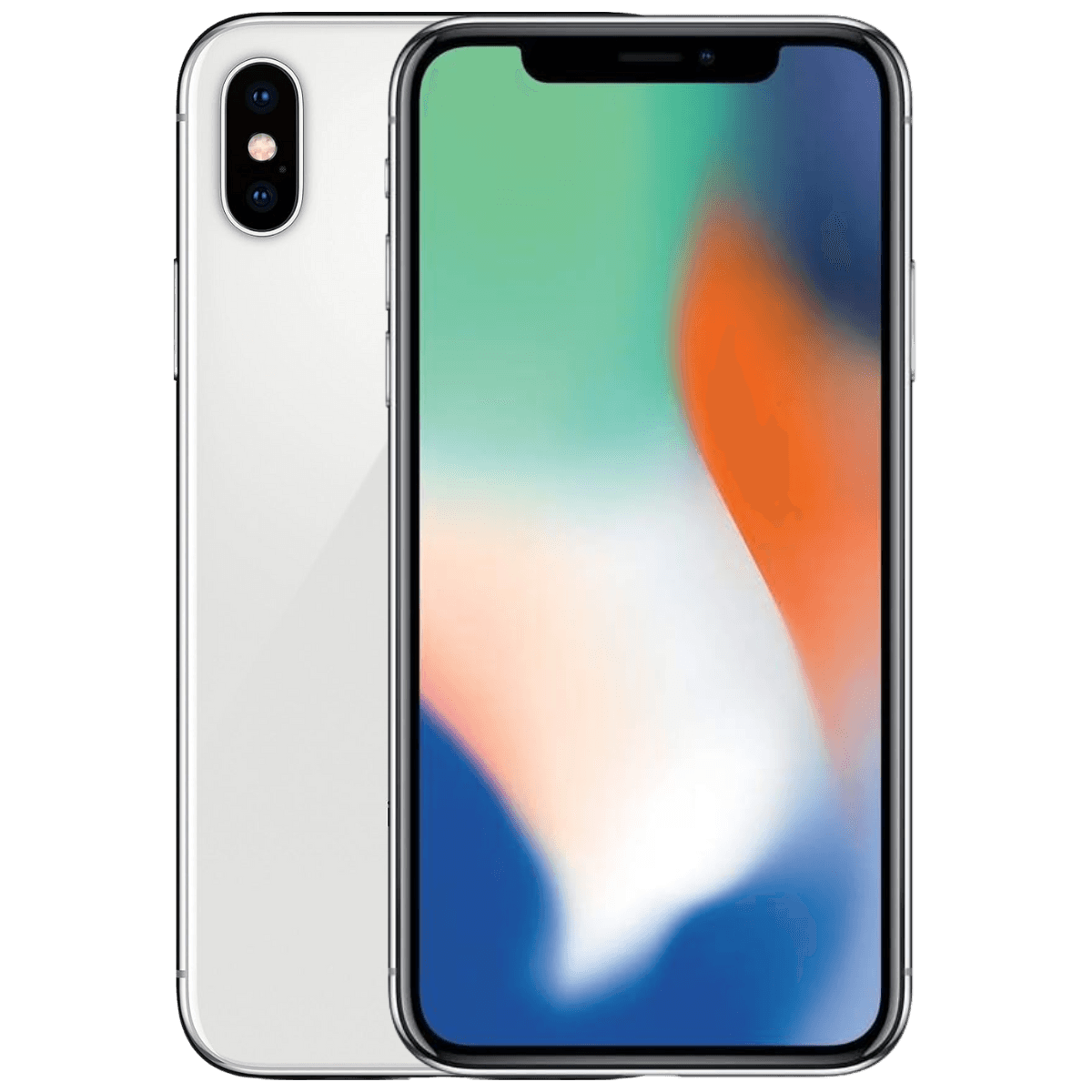 Apple iPhone X - Unlocked - Excellent-Silver (#d7d7d9)-256GB 1