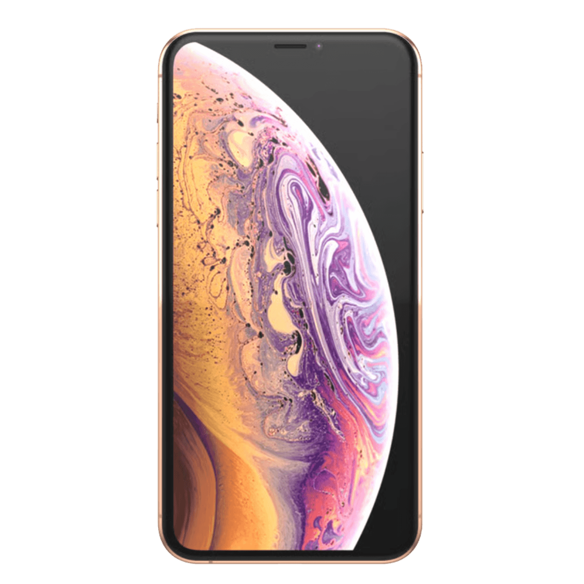 Apple iPhone XS - Unlocked - Excellent-Gold (#f0c105)-64GB 3