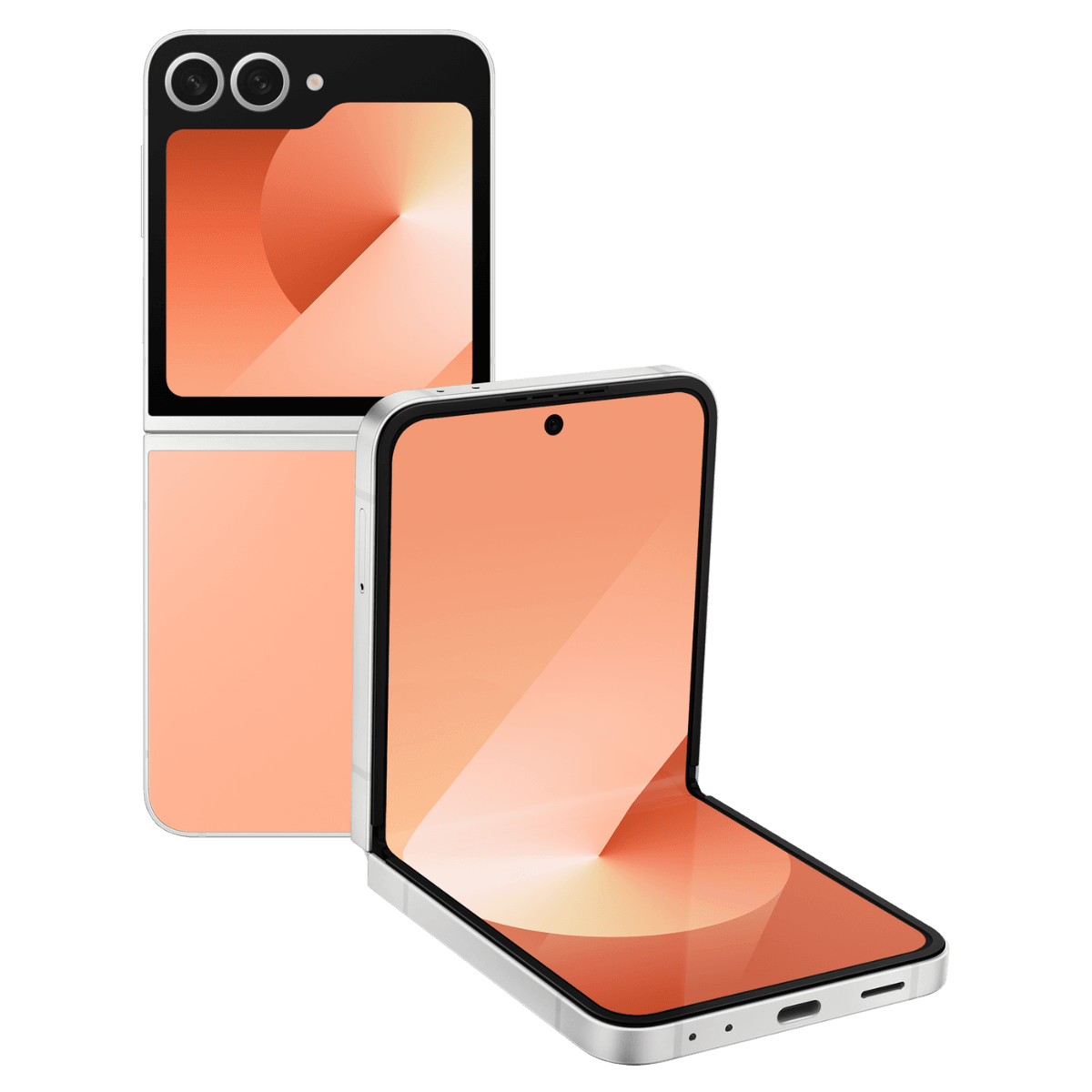 Samsung Galaxy Z Flip6 - Unlocked - Brand New-Peach (#ffbb9e)-256GB