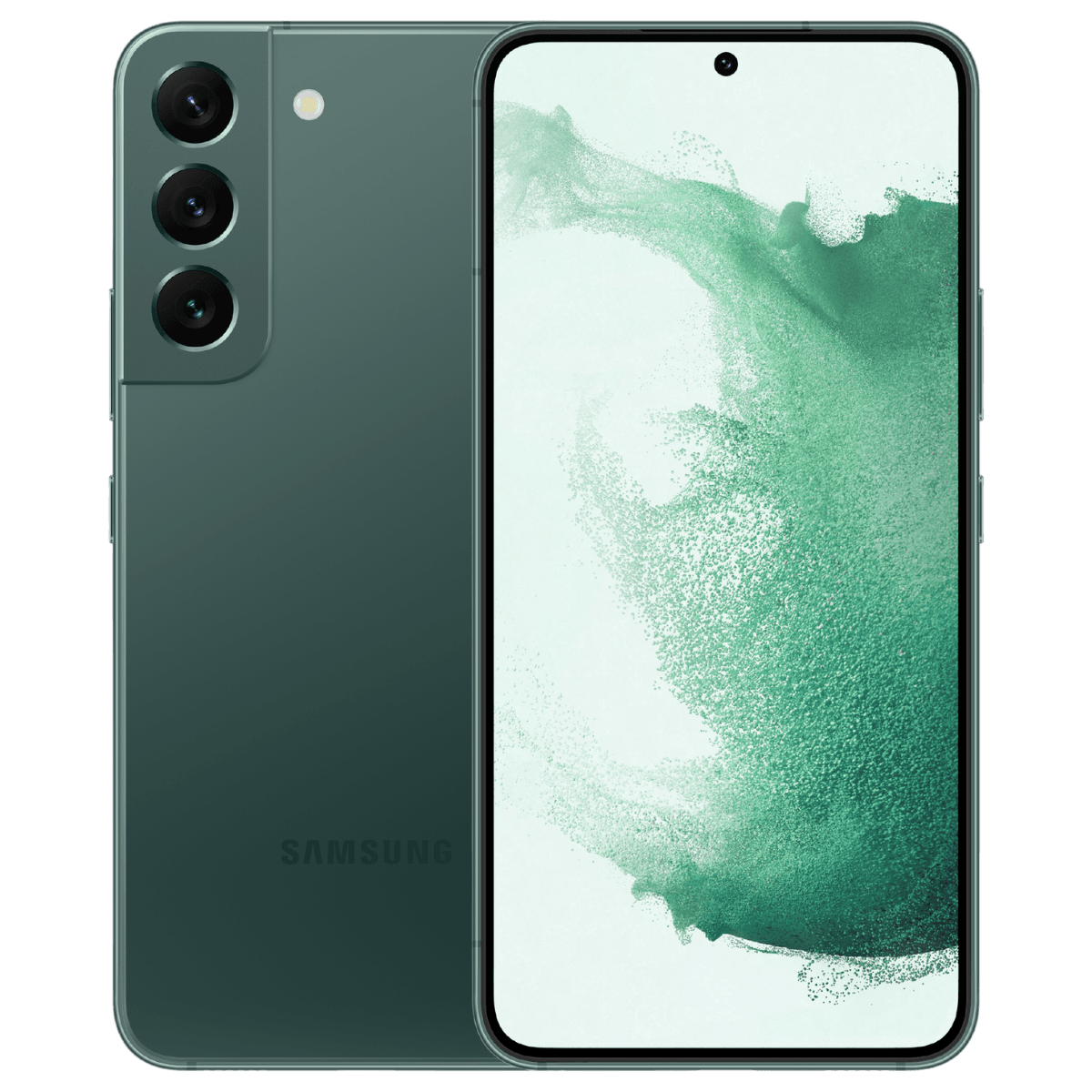 Samsung Galaxy S22 - Unlocked - Fair-Green (#05e684)-256GB
