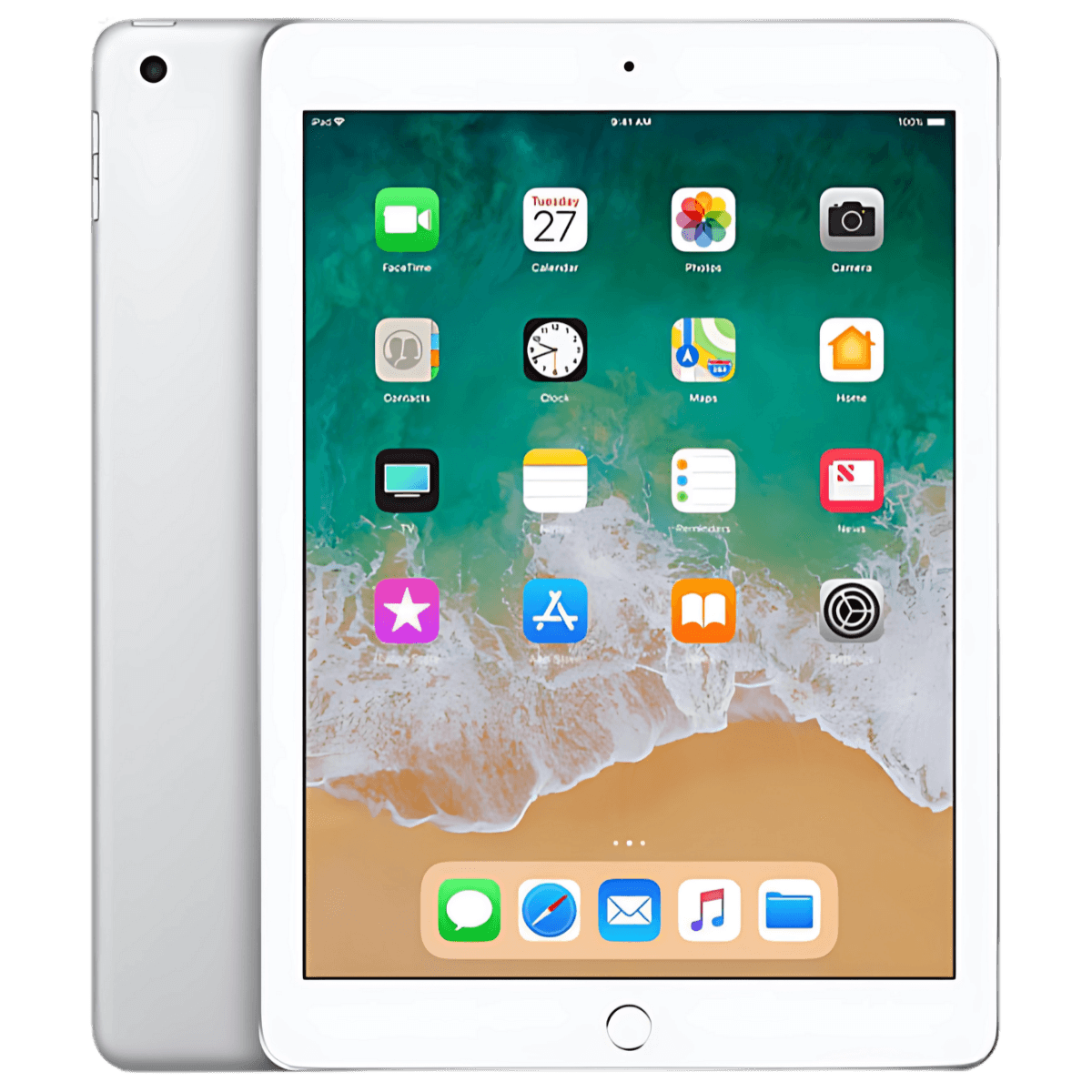 Apple iPad 6th Generation (2018) - Excellent-Silver (#d7d7d9)-32GB