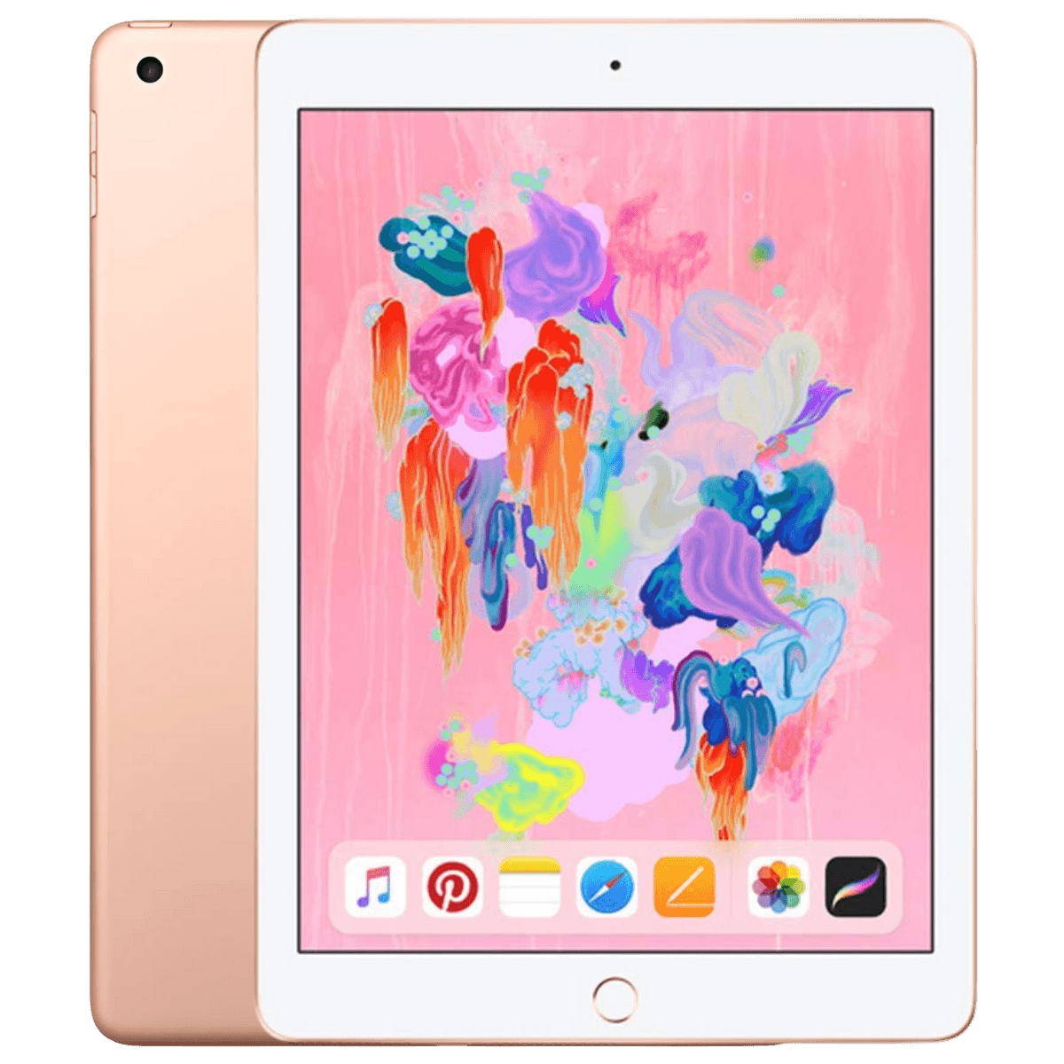 Apple iPad 6th Generation (2018) - Good-Gold (#f0c105)-32GB