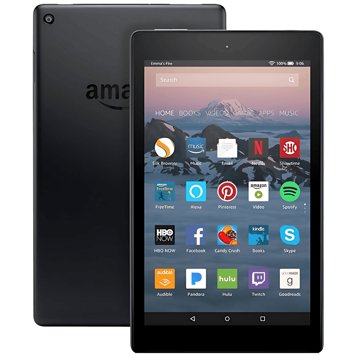 Amazon Tablet Fire HD 8 Plus   - Brand New-Gray (#808080)-64GB
