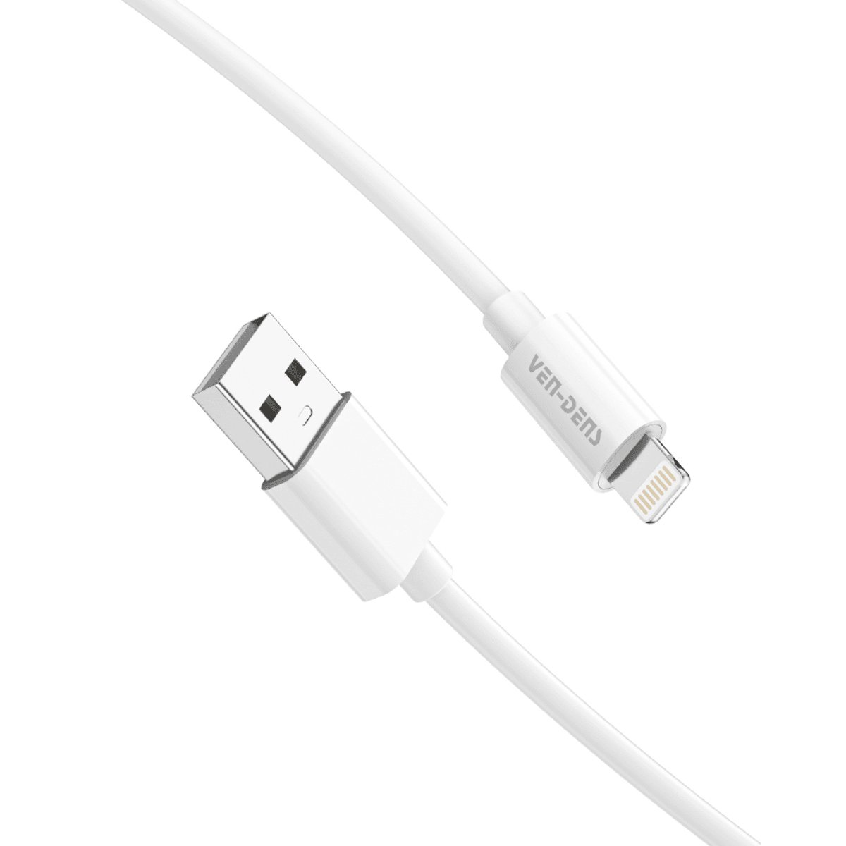 Silicone USB A to Lightning Cable | Heat-Resistant & Fast Charging | VD-DCP02 - Main view