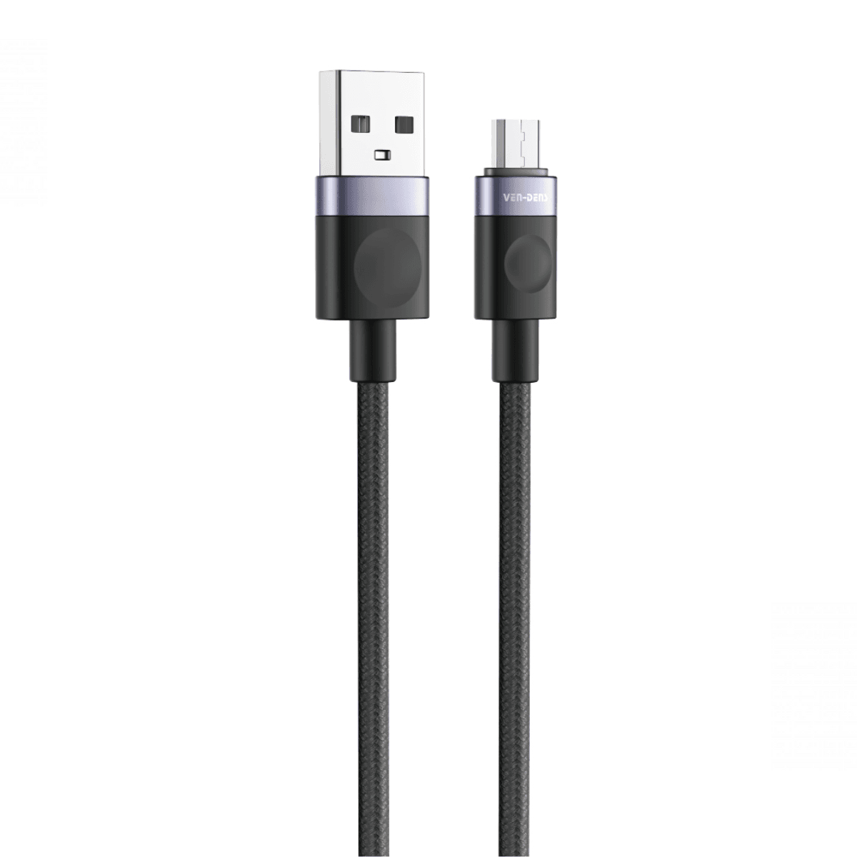 2A 5V High-Speed USB A to Micro USB Charging Cable – Durable, Safe, and Tangle-Free | VD-DCM01 - Main view