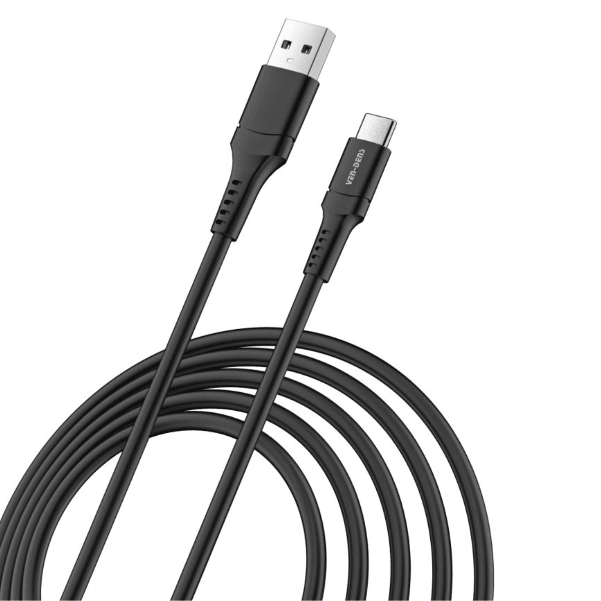 Data Sync & Fast Charging USB A to Type-C Cable – Durable, Heat-Resistant, and Reliable | VD-DCE03 - Main view