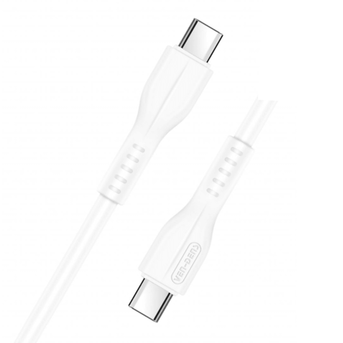 Type-C to Type-C Charging Cable 2A (1 Meter, White) – Durable, Heat-Resistant, and Reliable |  VD-DC0016 - Main view