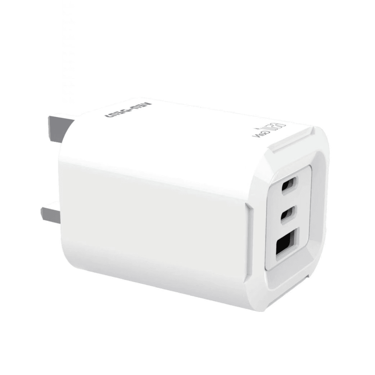 65W GaN Charger USB & Type-C 3-in-1 Multi-Port Folding Plug (SP-TC83AG) – Smart, Fast, and Versatile | SP-TC 83 AG - Main view