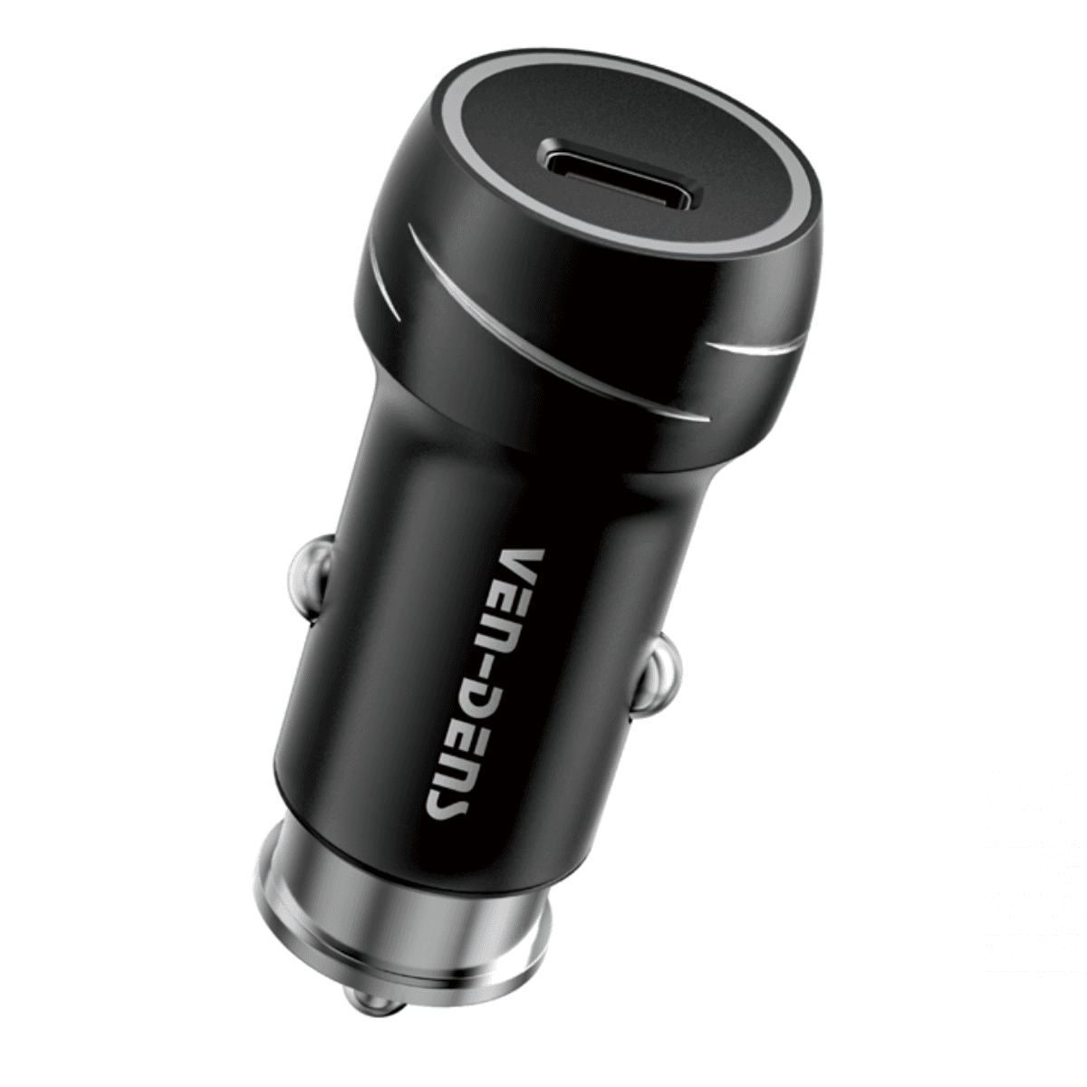 30W Dual Port Powerful Car Charger – Efficient, Safe, and Multi-Device Compatible |  VD-CC017 - Main view