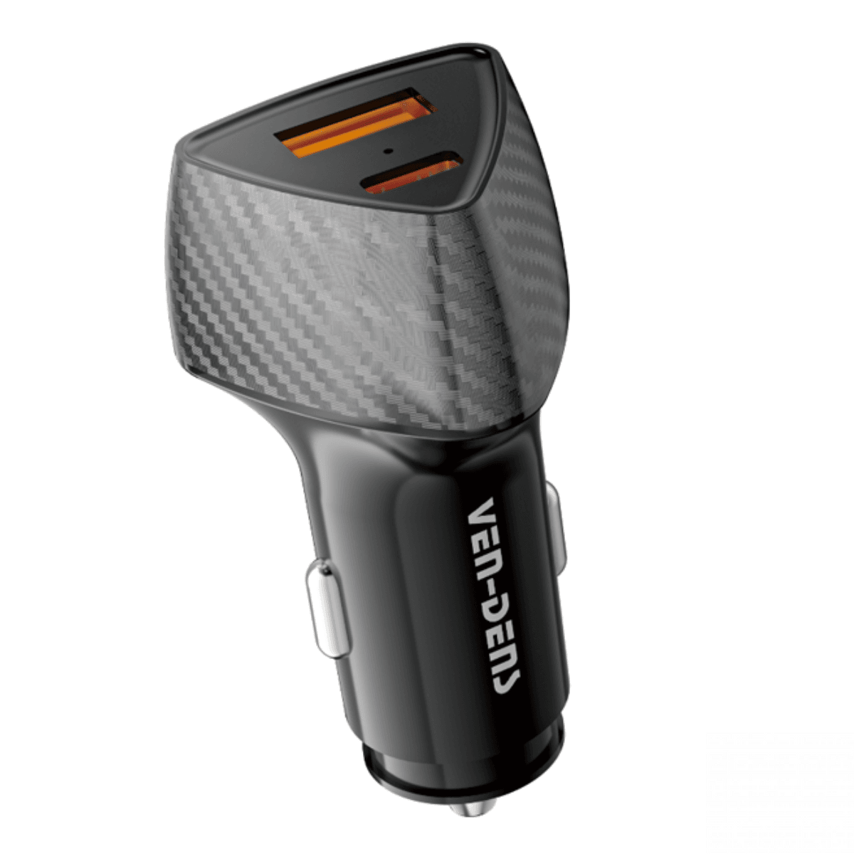 38W Dual Port Powerful Car Charger – Fast, Safe, and Versatile | VD-CC021 - Main view
