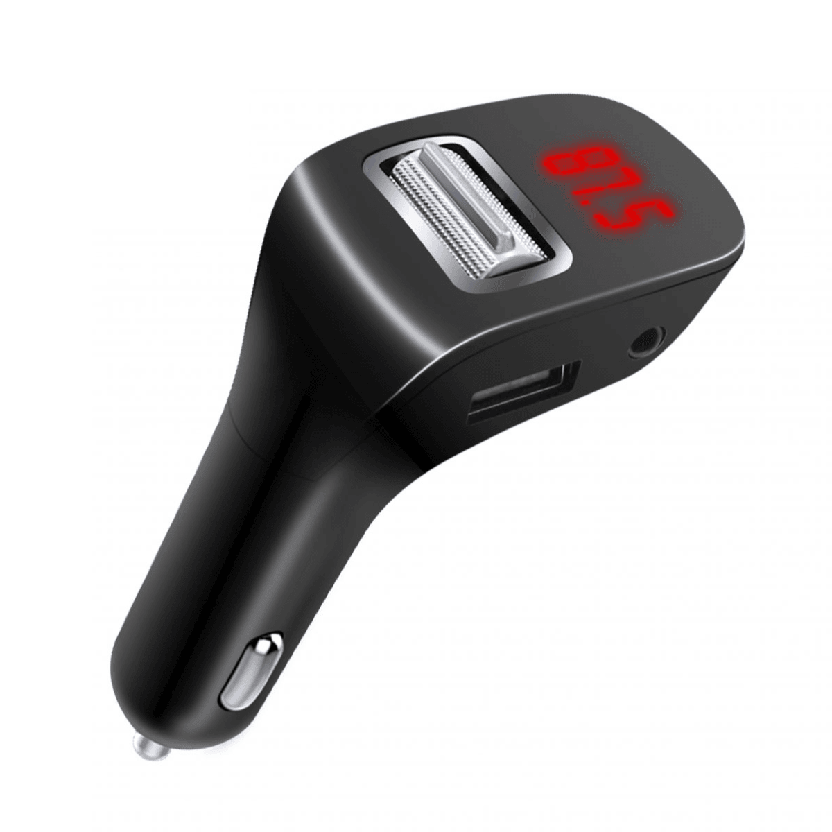 Car Charger and Bluetooth FM Player with USB and Aux Port – Music, Hands-Free Calling, and Reliable Charging |  VD-001 - Main view