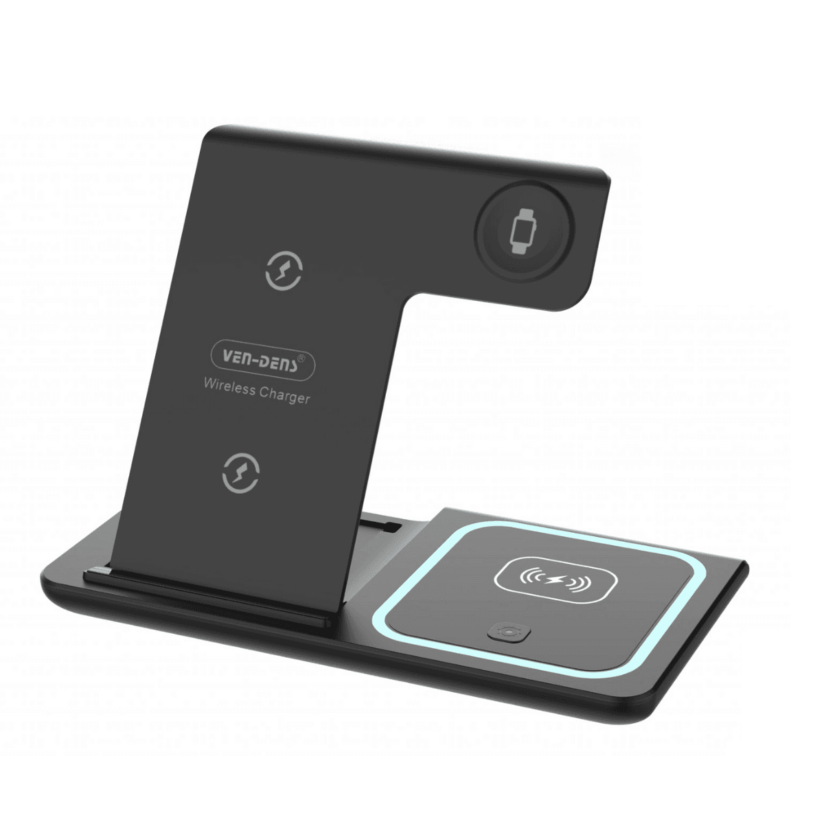 3-in-1 Wireless Charger – Fast, Convenient, and Versatile Charging Solution | VD-WLC001 - Main view