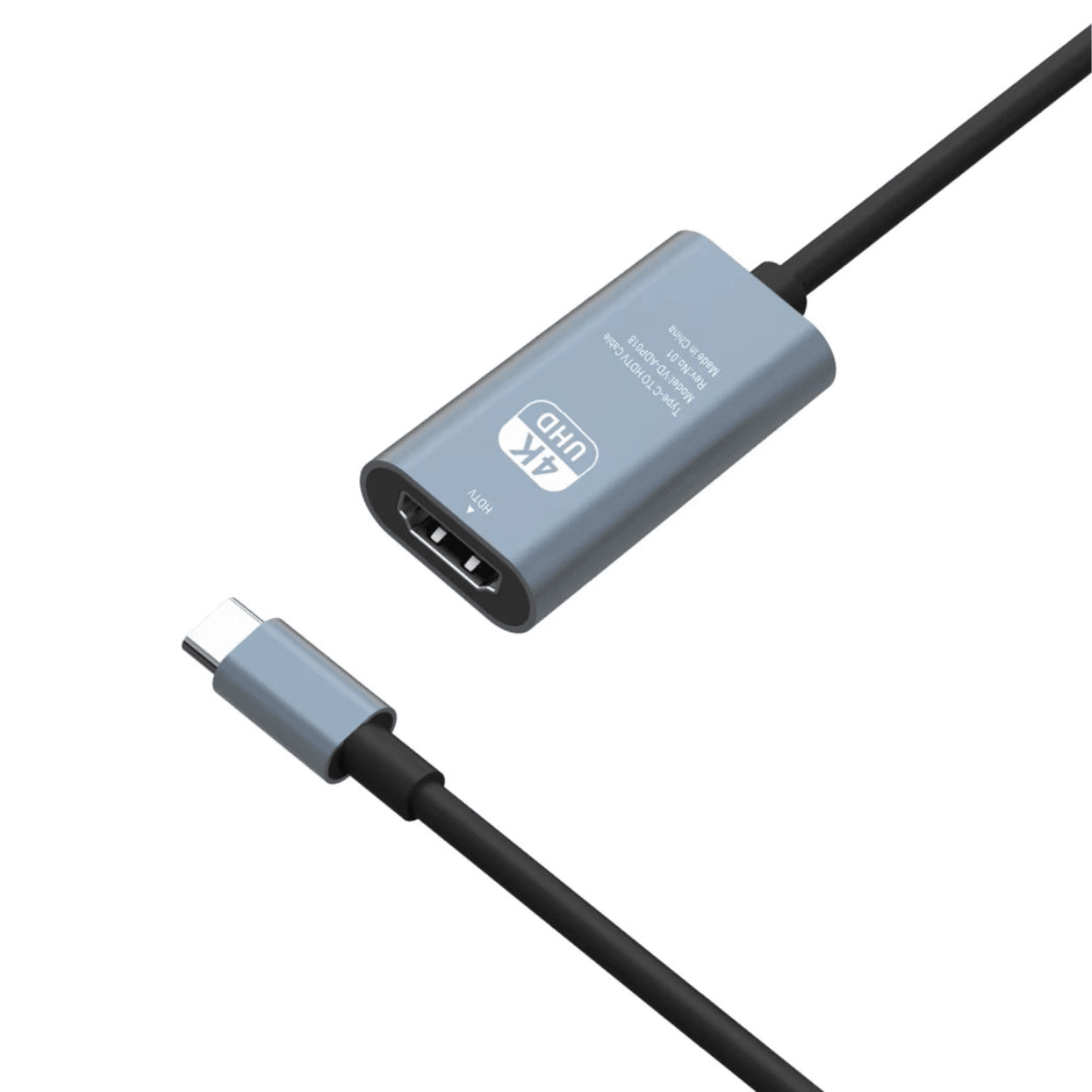 Type-C to HDTV Adapter – 4K High-Resolution Display Solution | VD-ADP018 - Main view