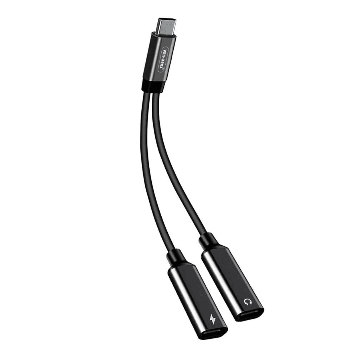 USB-C Audio Adapter and Charger – Hi-Res Sound & Fast Charging | VD-ADP014 - Main view