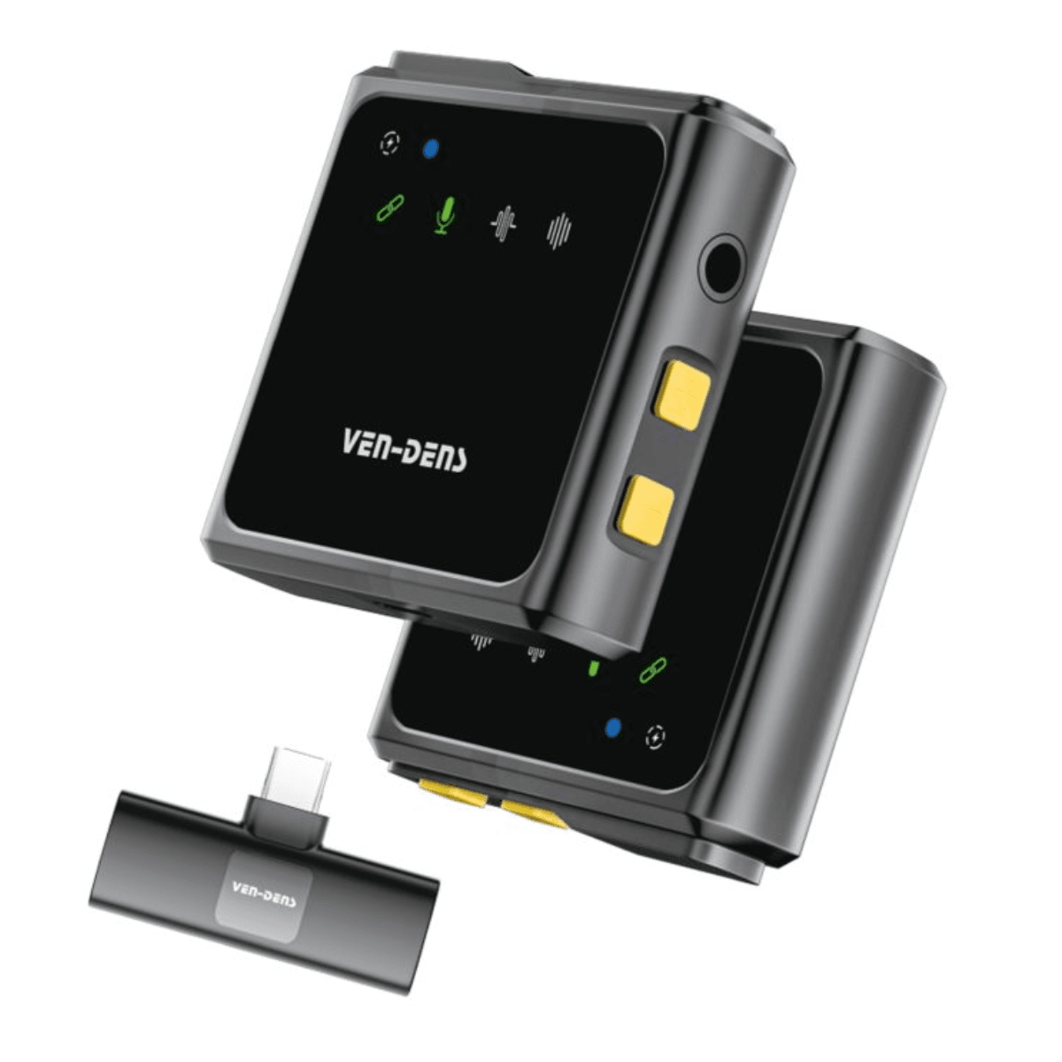 Hi-Fi Stereo Sound Quality Type-C Wireless Microphone | VD-MIC013 - Main view