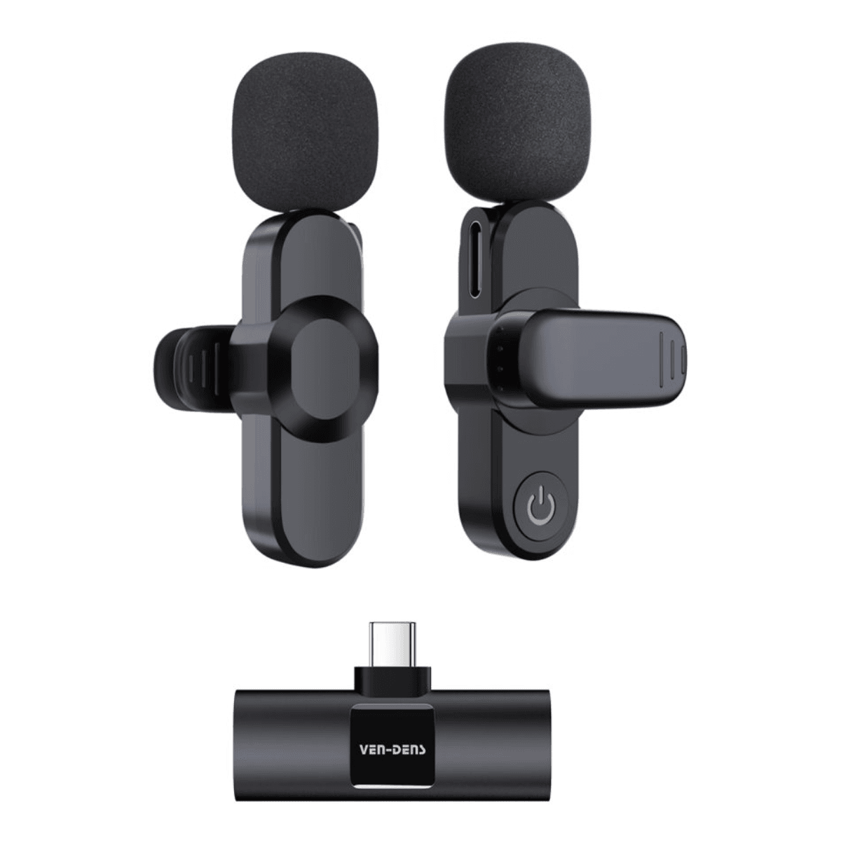 Wireless Dual Microphone - Type C Plug | VD-MIC009 - Main view