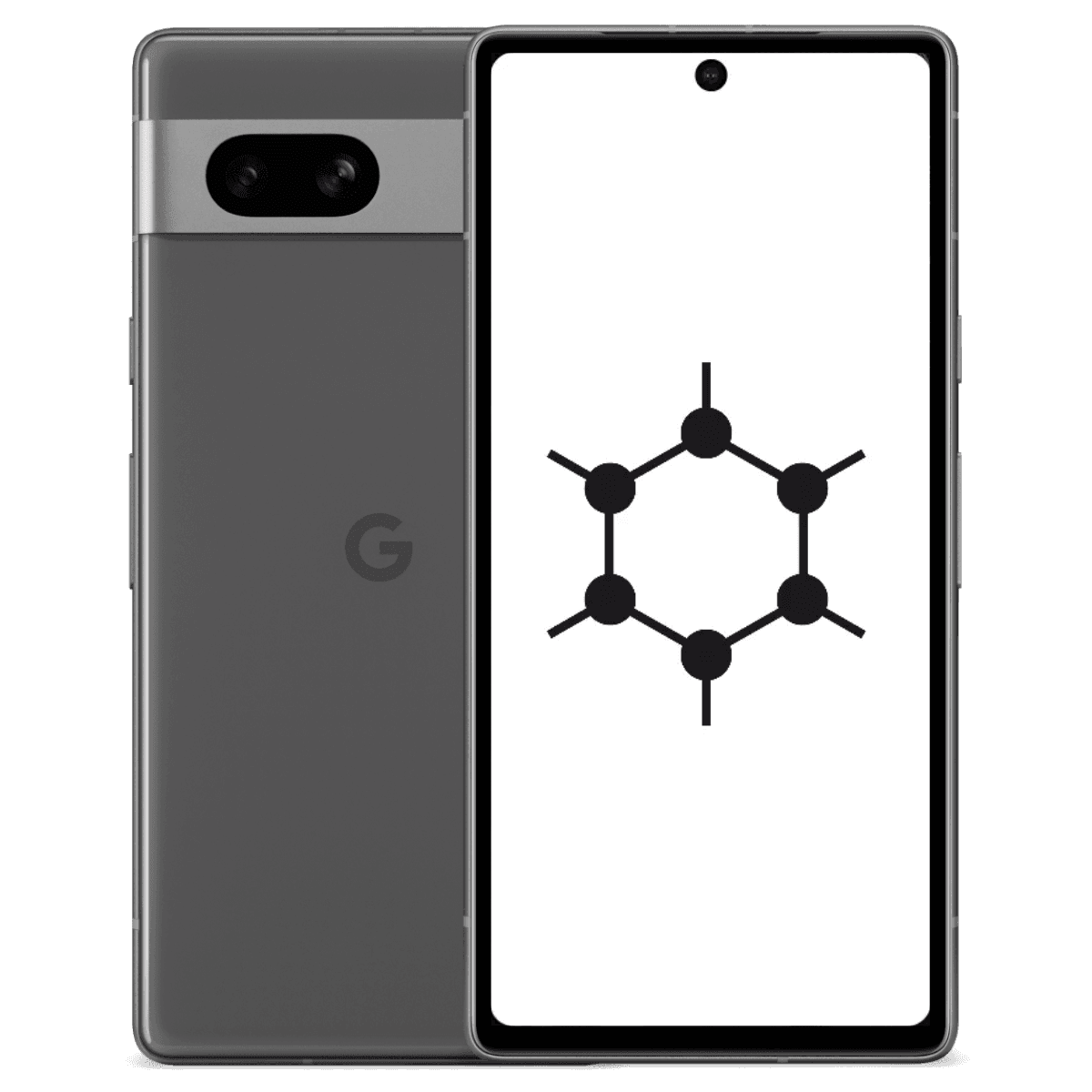 Google Pixel 7a GrapheneOS - Unlocked  - Excellent-Charcoal (#2a2a2b)-128GB