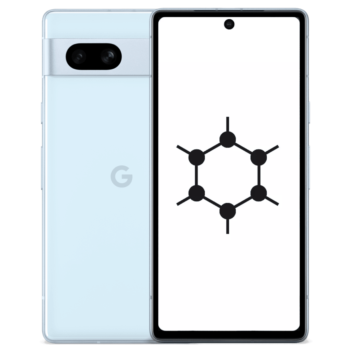 Google Pixel 7a GrapheneOS - Unlocked  - Excellent-Sea (#e6faff)-128GB