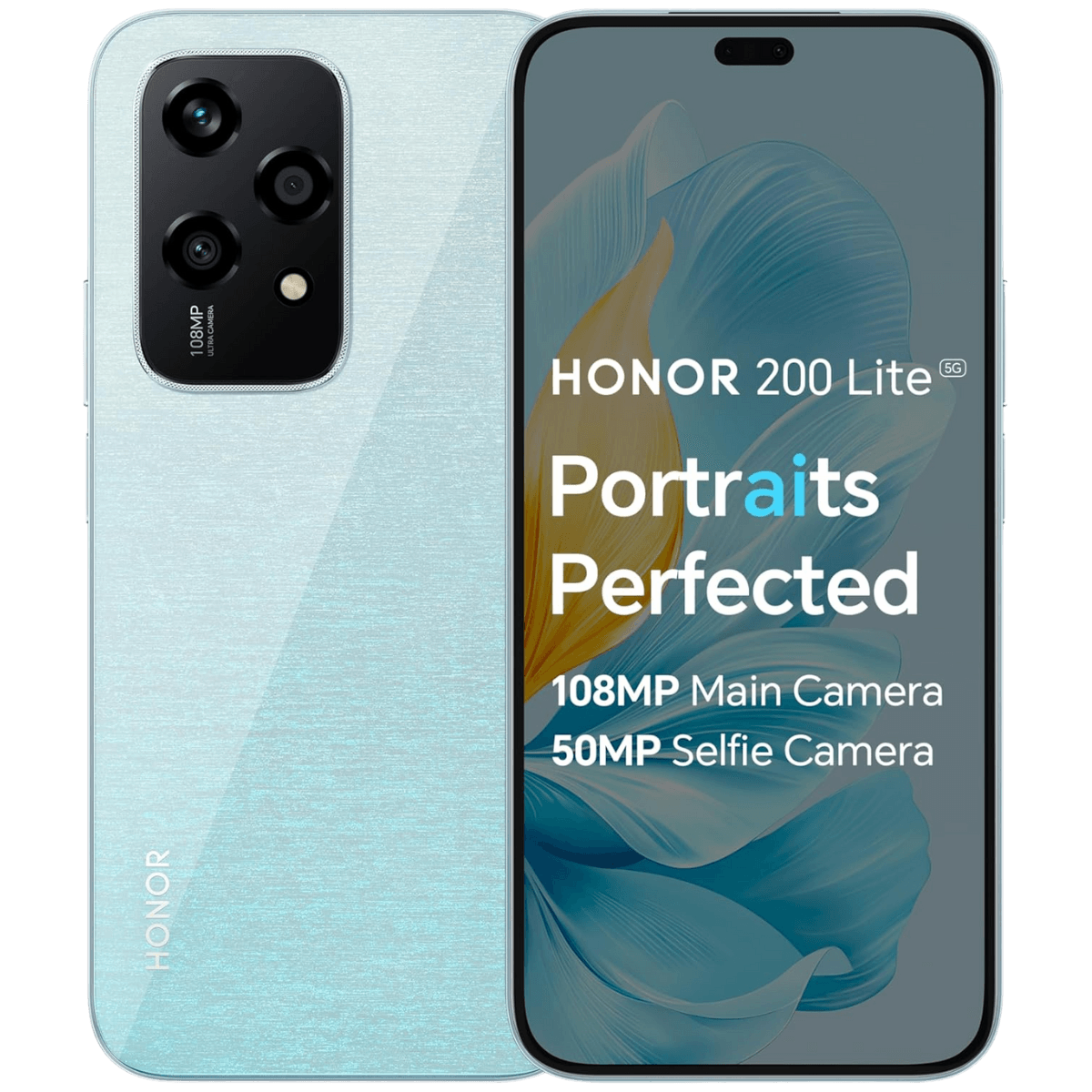 Honor 200 Lite - Unlocked - Excellent-Blue (#1d4970)-512GB