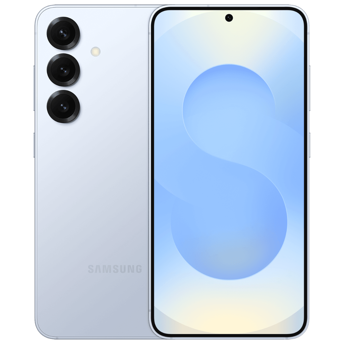 Samsung Galaxy S25 - Unlocked - Excellent-Icy-Blue (#c5cddb)-256GB