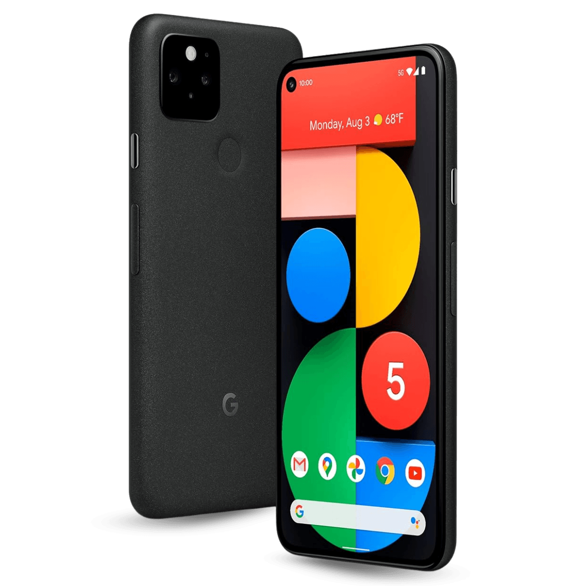 Google Pixel 5a - Unlocked - Excellent-Mostly-Black (#3a4d4a)-128GB