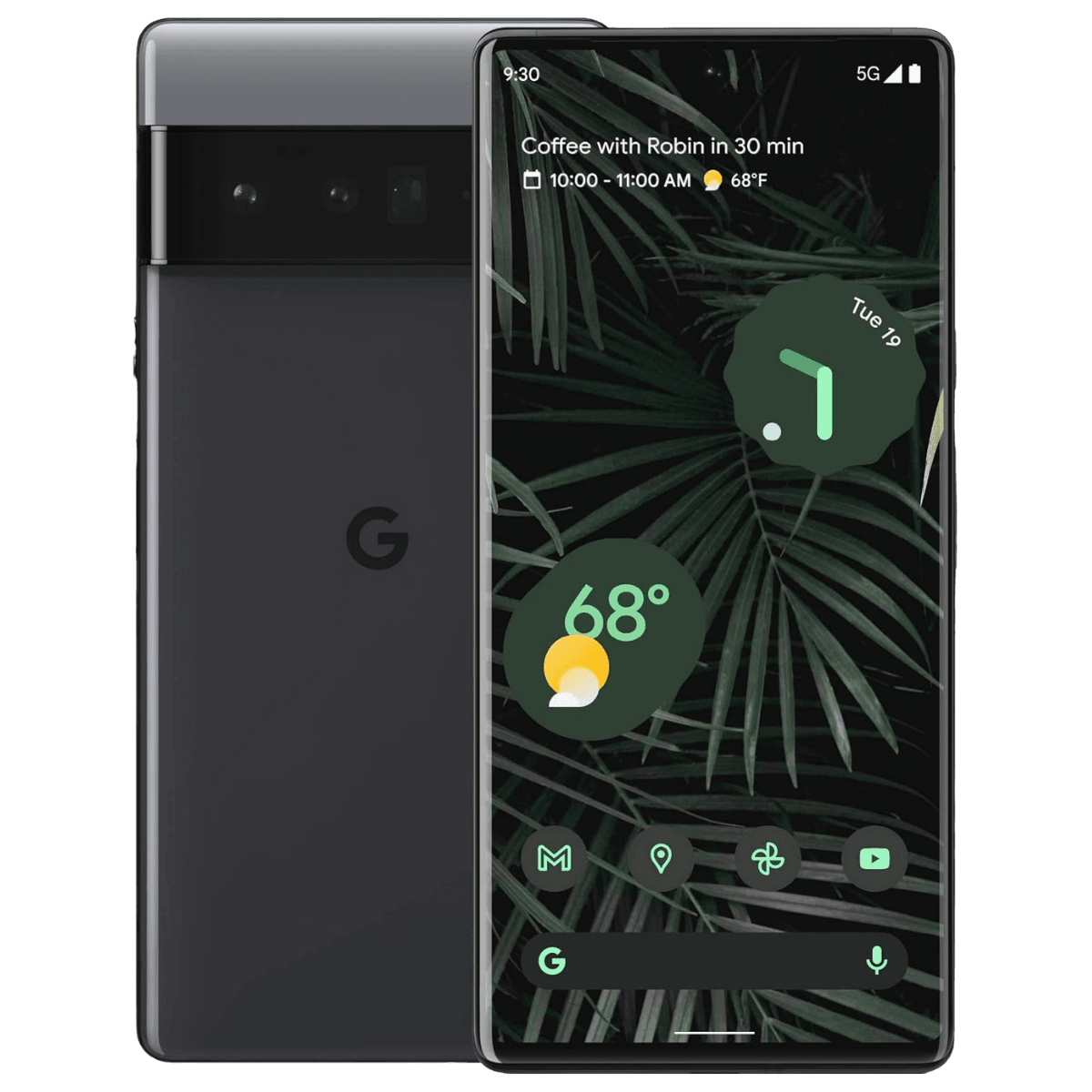 Google Pixel 6 Pro - Unlocked - Excellent-Stormy-Black (#424447)-128GB