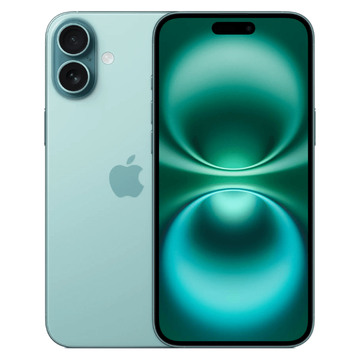 Apple iPhone 16 Plus - Unlocked - Excellent-Teal (#9fc4c4)-256GB