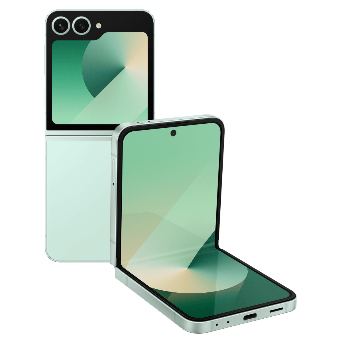 Samsung Galaxy Z Flip 6 - Unlocked - Excellent-Mint (#ddf0e5)-256GB