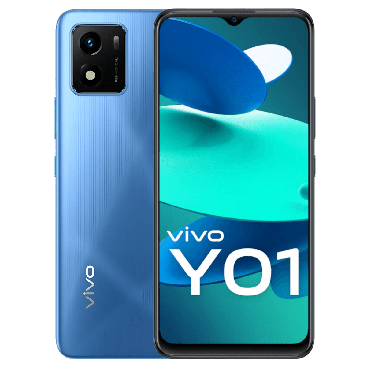 Vivo Y01 - Unlocked - Brand New-Sapphire-Blue (#aeb3bf)-32GB