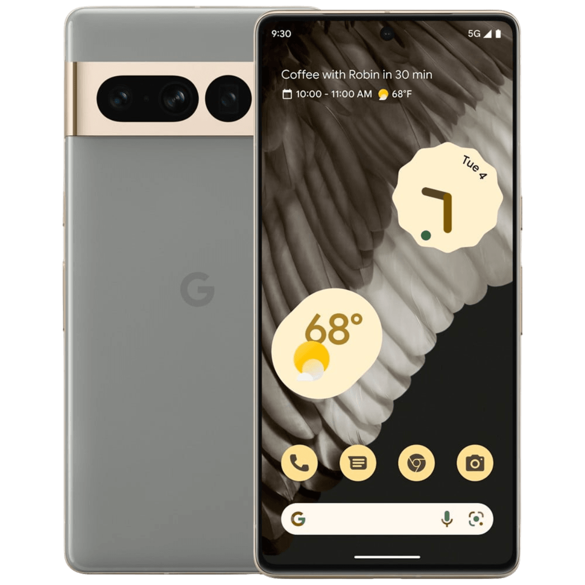 Google Pixel 7 Pro - Unlocked - Excellent-Hazel (#868782)-128GB
