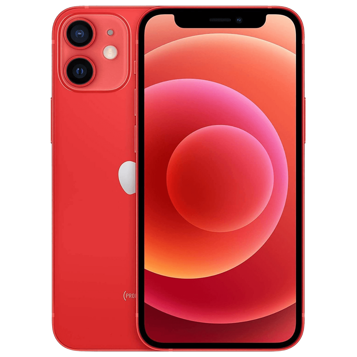 Apple iPhone 12 - Unlocked - Excellent-Red (#d70909)-128GB