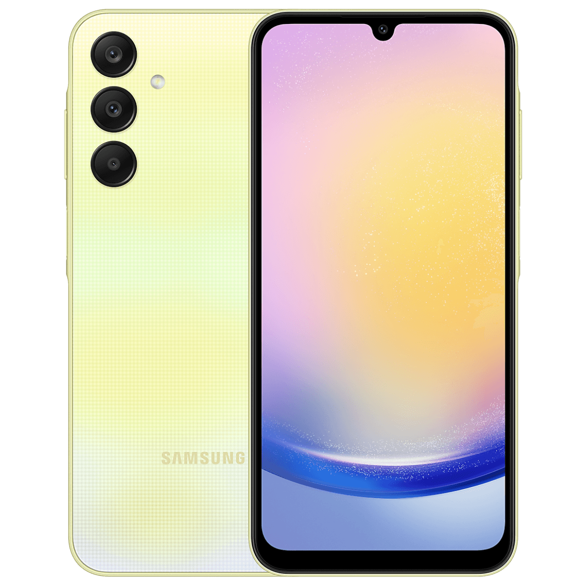 Samsung Galaxy A25 - Unlocked - Brand New-Personality-Yellow (#eefac8)-128GB