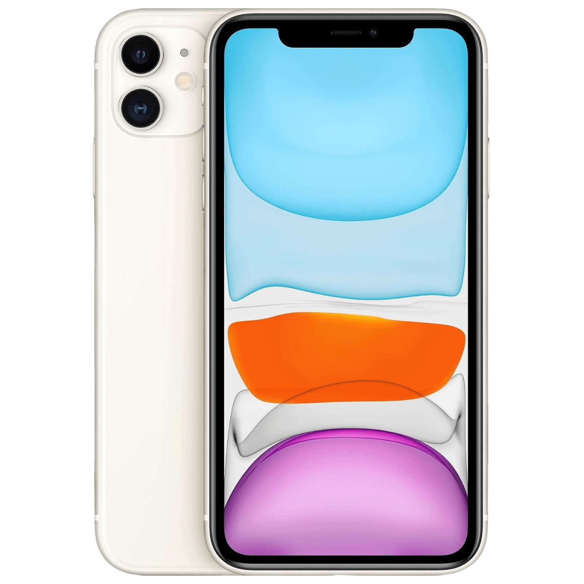 Apple iPhone 11 - Unlocked - Excellent-White (#fffbf7)-64GB