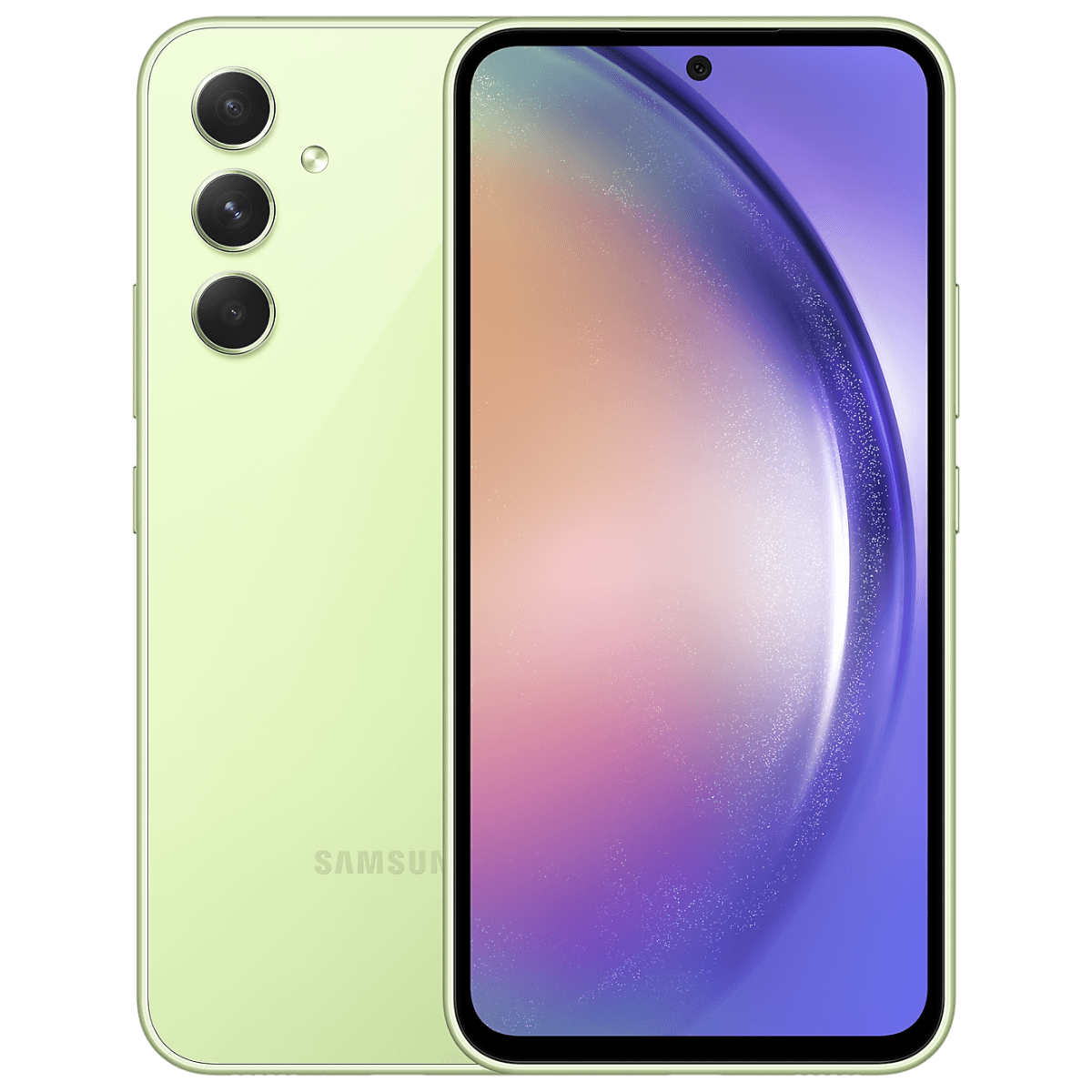 Samsung Galaxy A54 - Unlocked - Brand New-Lime (#e5f5c4)-128GB
