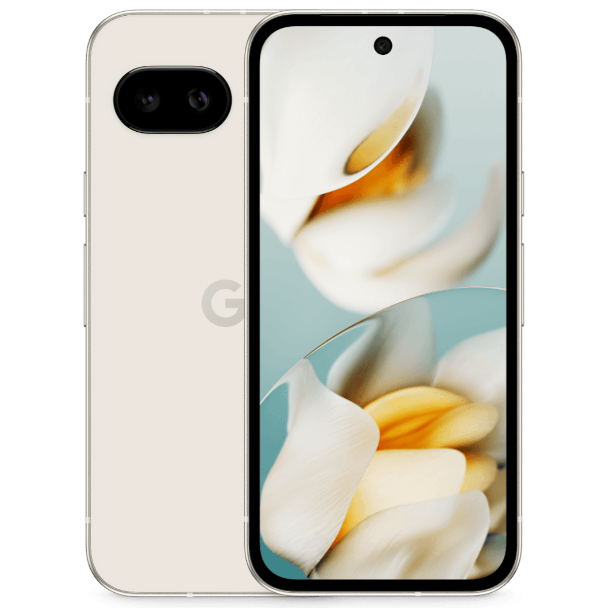 Google Pixel 9a - Unlocked - Excellent-Porcelain (#e8e0d5)-128GB