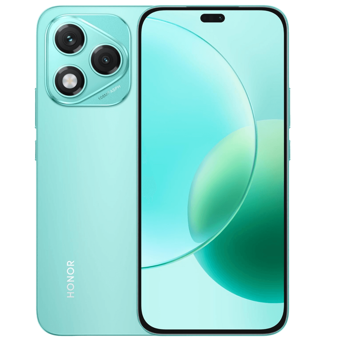 Honor 400 Lite - Unlocked - Excellent-Marrs-Green (#b4edea)-256GB