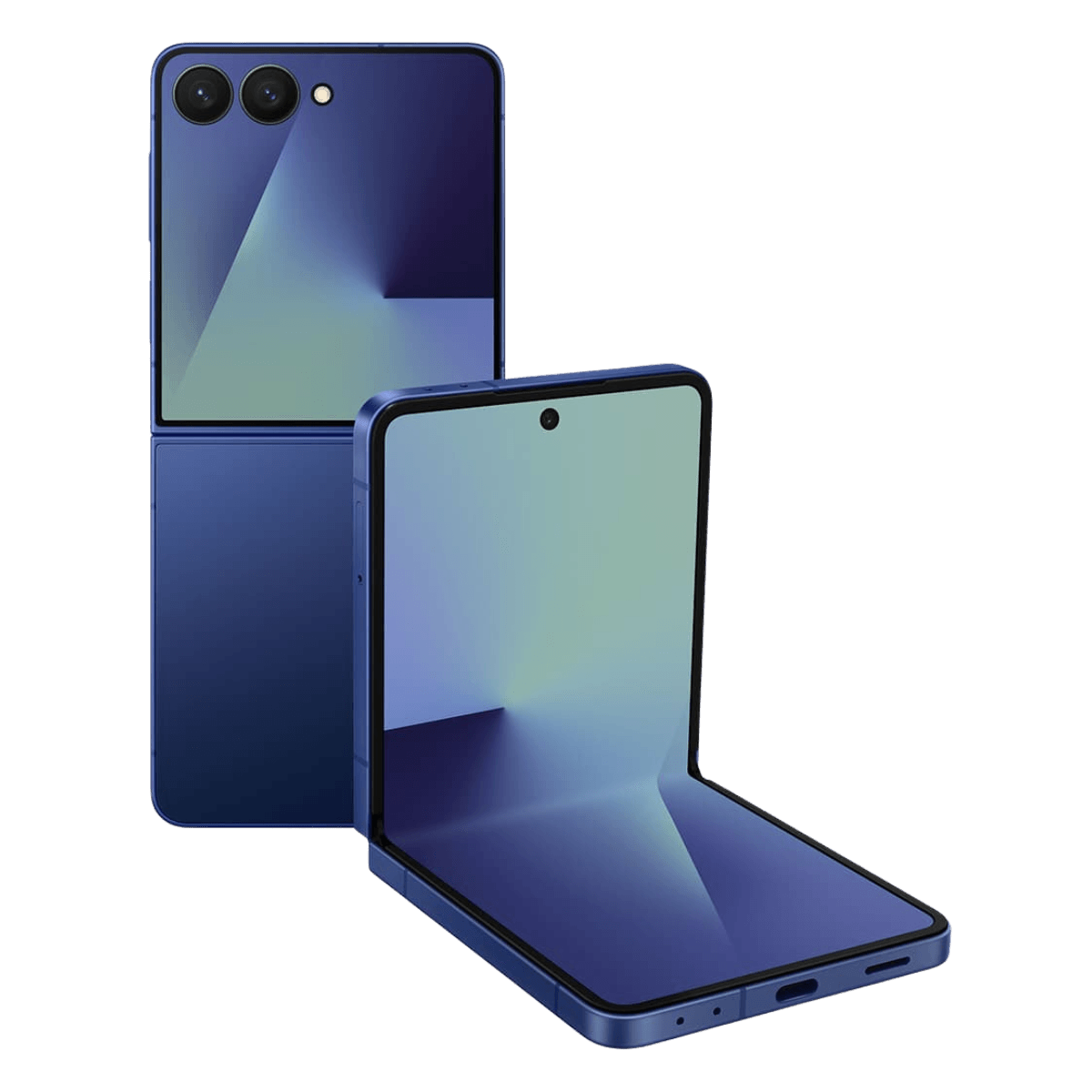 Samsung Galaxy Z Flip7 - Unlocked - Brand New-Blue-Shadow (#243259)-256GB