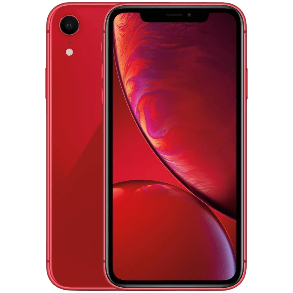 Apple iPhone XR - Unlocked - Excellent-Red (#d70909)-64GB