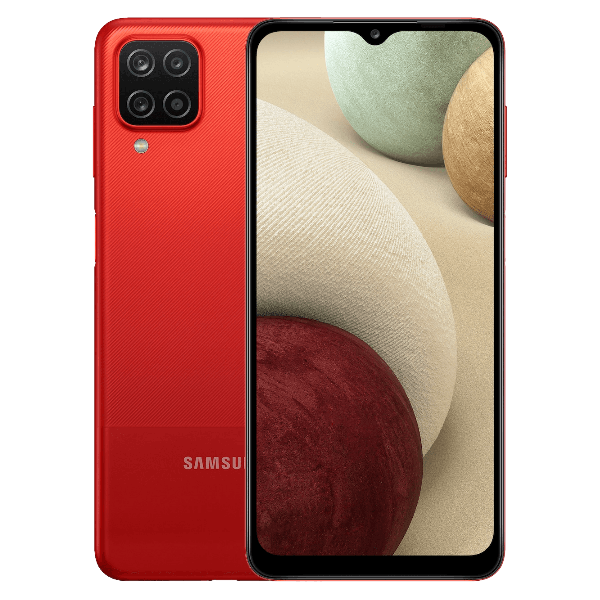 Samsung Galaxy A12 - Unlocked - Excellent-Red (#d70909)-32GB
