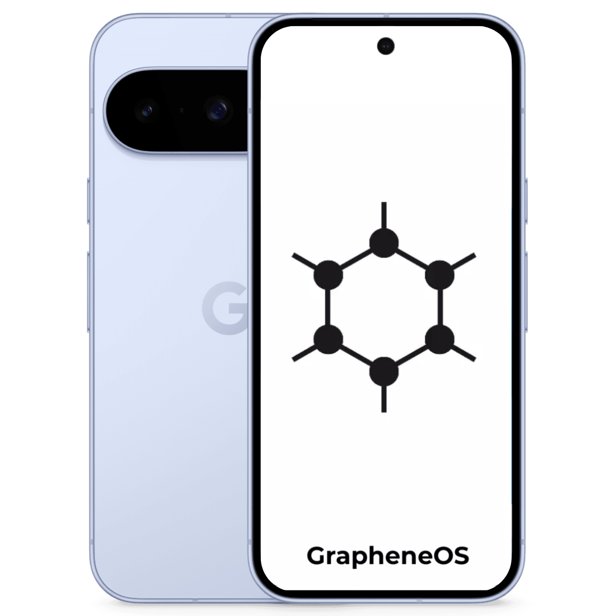 Google Pixel 10 Graphene OS - Unlocked - Excellent-Frost (#edebfb)-128GB