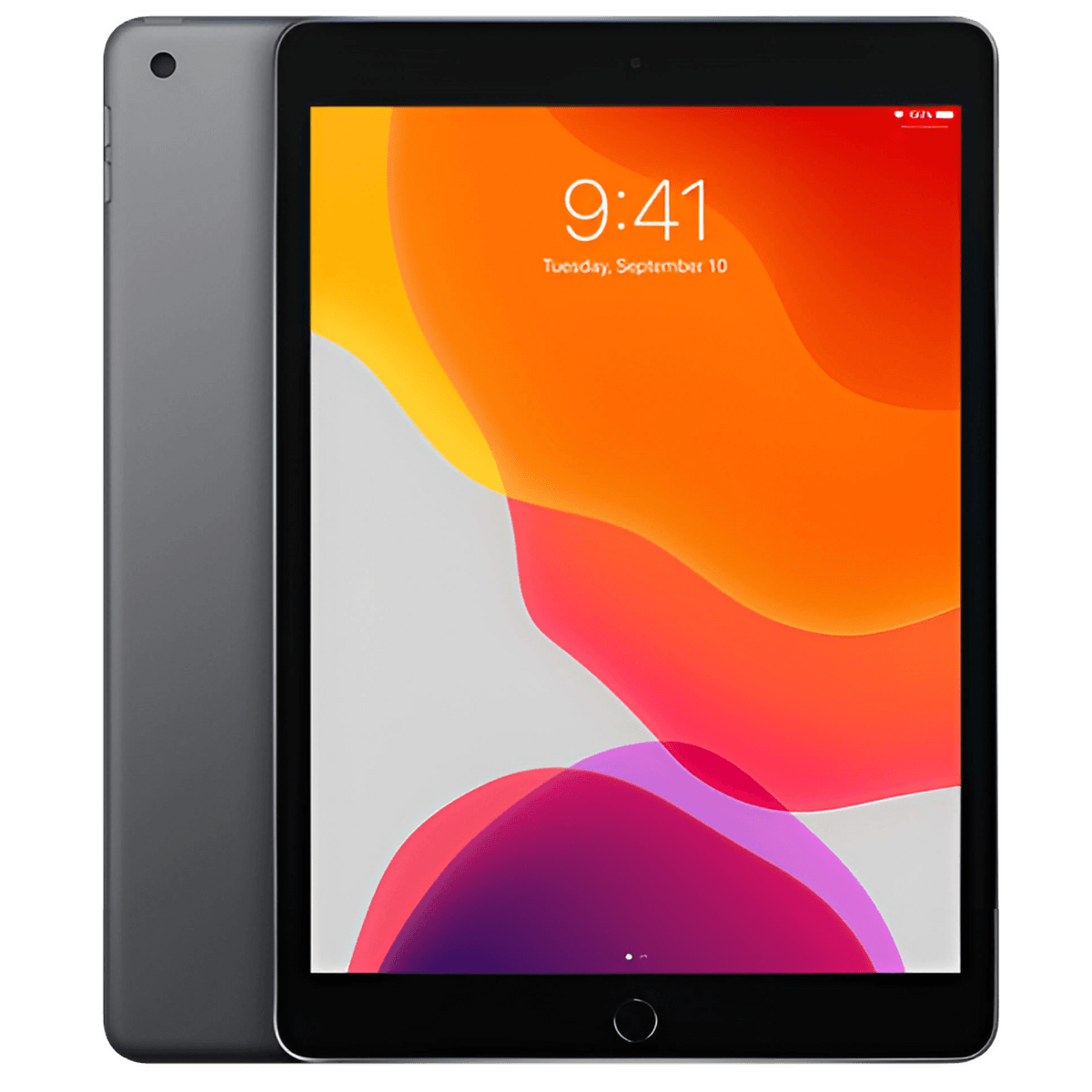 Apple iPad 7th Generation (2019) - Cellular - Excellent-Space-Gray (#87888c)-32GB
