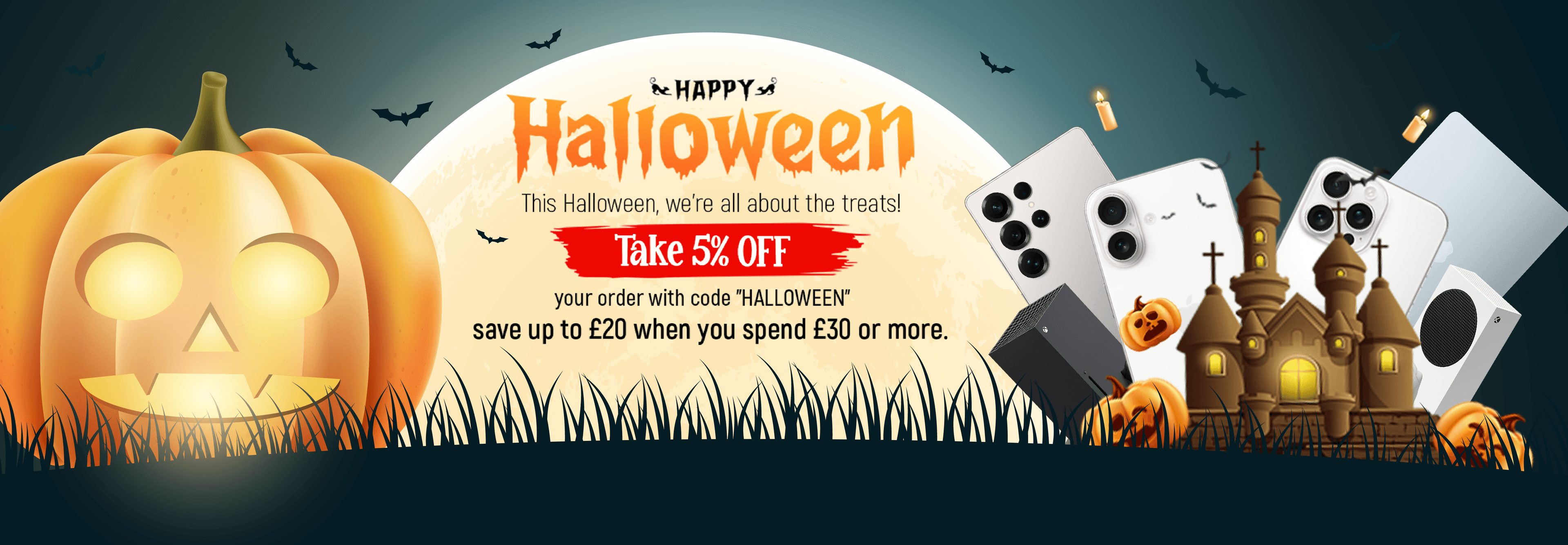 Halloween Sale Banner