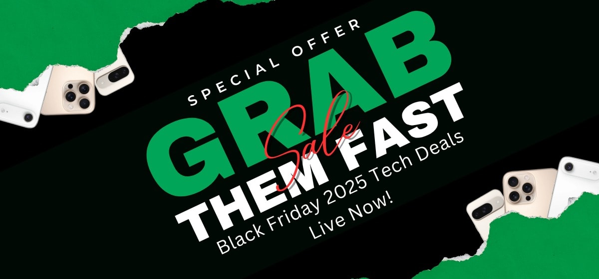  Black Friday 2025 Tech Deals Live Now