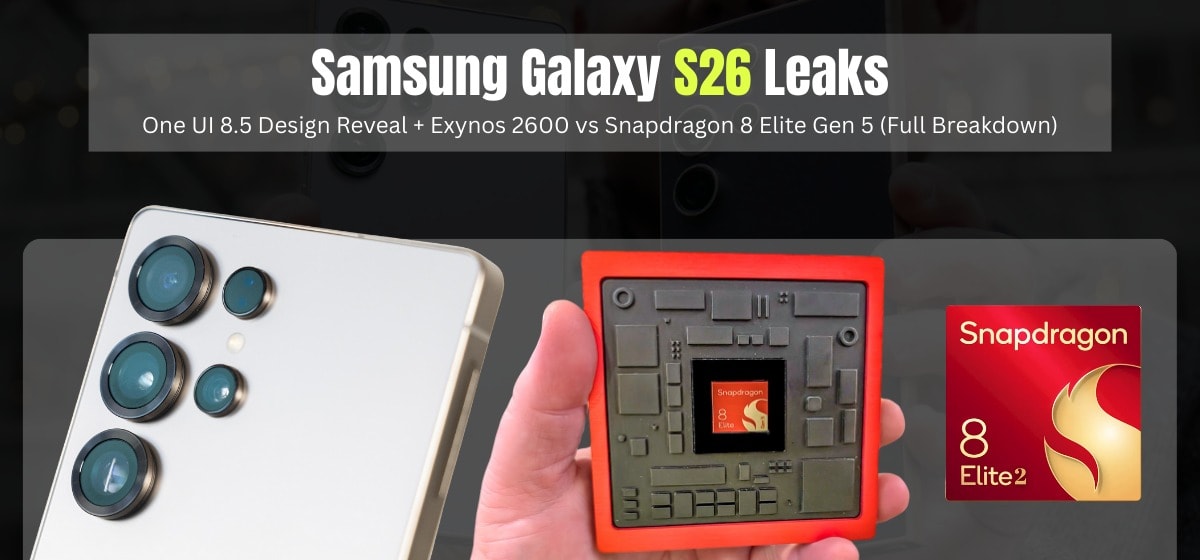 Samsung Galaxy S26 Leaks