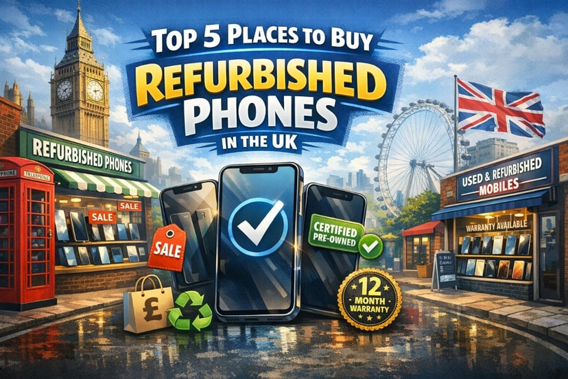 Top 5 Places to Buy Refurbished Phones in the UK | Zextons